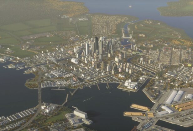 Dwukrotnie przekładane DLC do Cities: Skylines 2 z datą premiery. Bridges & Ports wprowadzi dodatkowe obiekty, nowe systemy oraz kolejne mapy