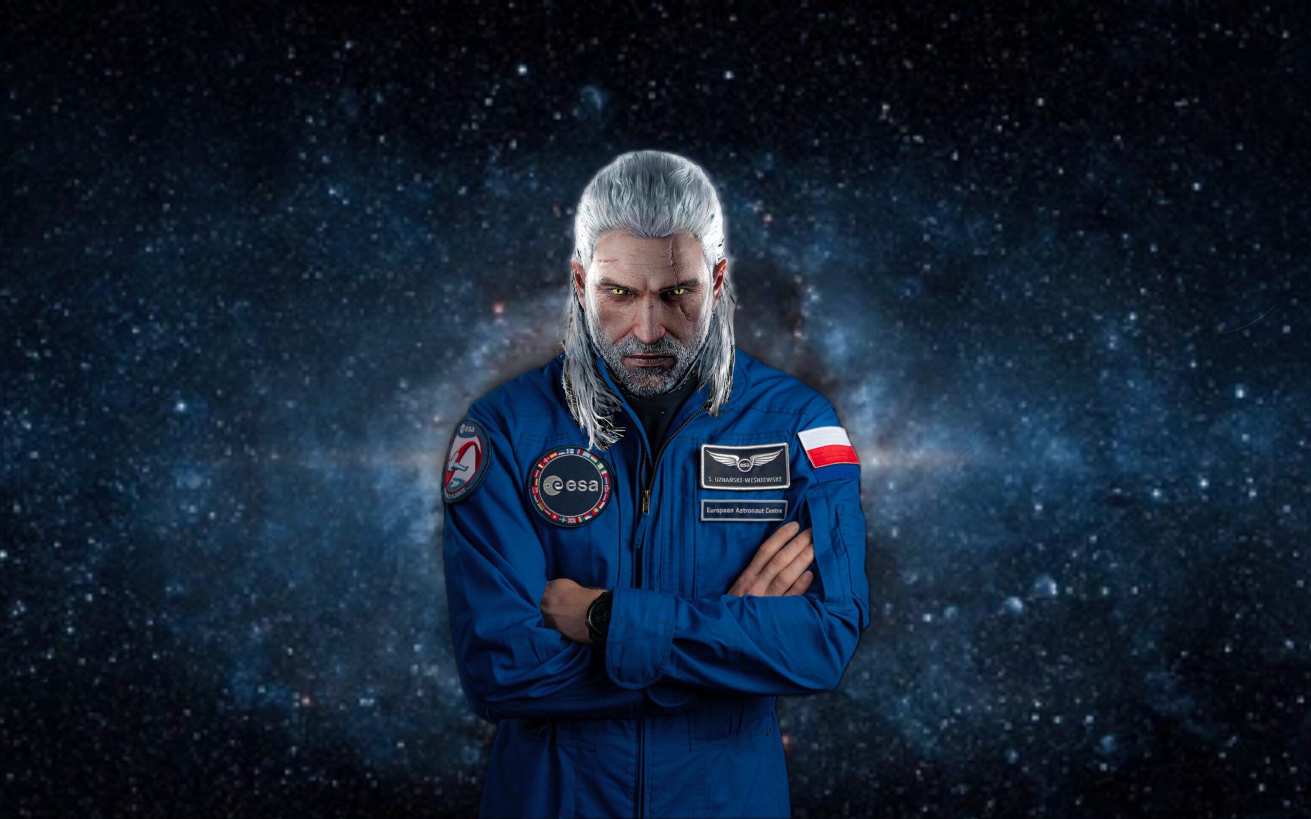 Wiedźmin w&nbsp;kosmosie. CD&nbsp;Projekt Red ujawnia kulisy współpracy ze&nbsp;Sławoszem Uznańskim-Wiśniewskim i&nbsp;Europejską Agencją Kosmiczną