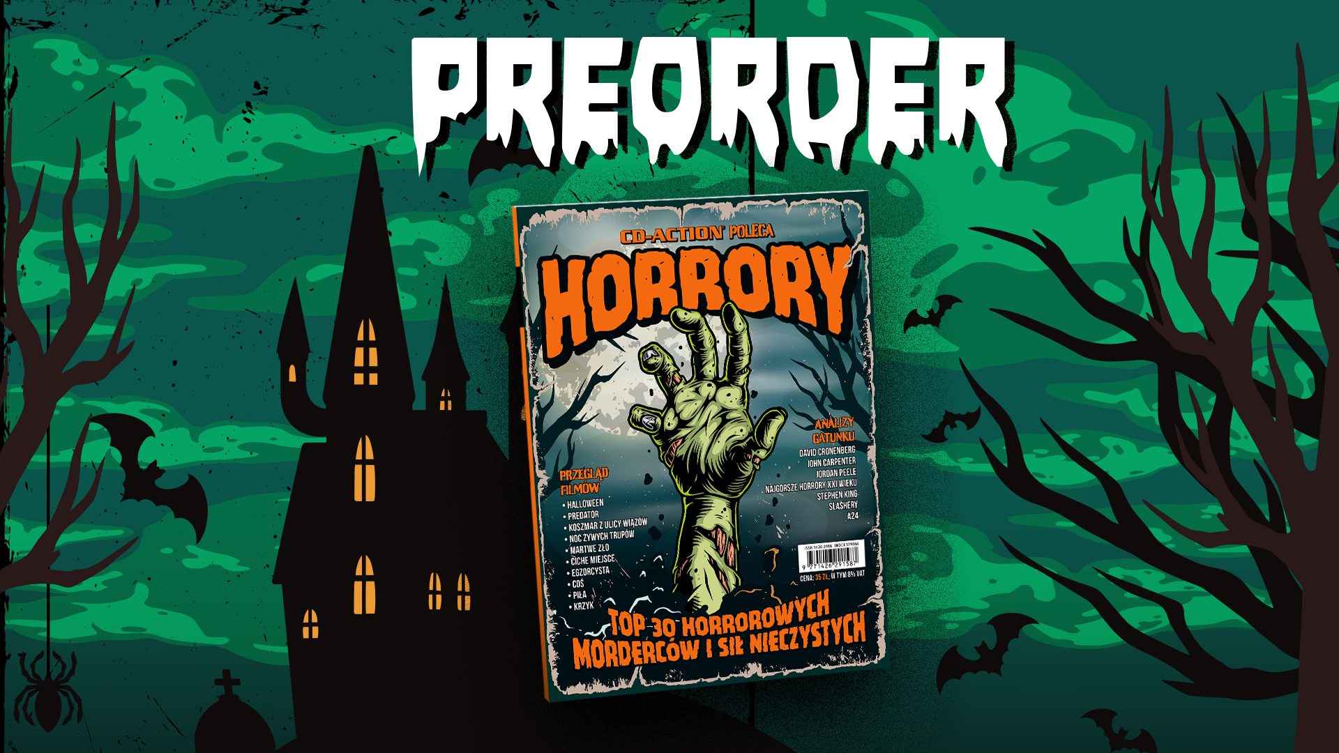 Zamów CD-Action Horrory już dziś! Tylko w preorderze dostaniesz wyjątkowy plakat