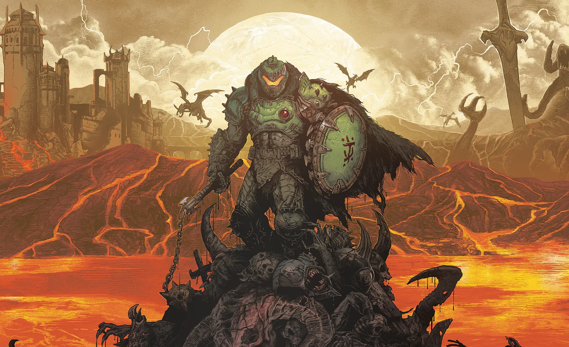 Nadchodzi planszówka ze świata Dooma! Doom Arena Board Game wystartowało ze stroną na Kickstarterze