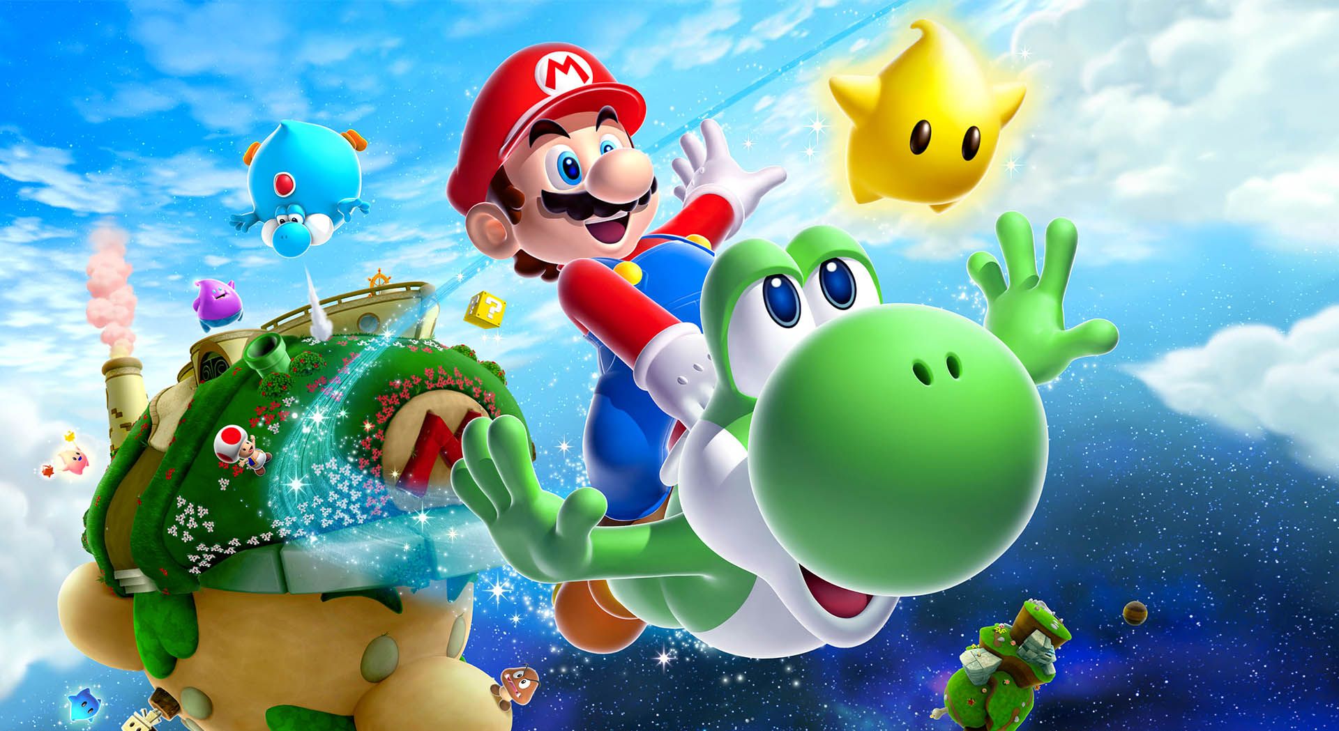 Super Mario Galaxy + Super Mario Galaxy 2 to porty może i leniwe, ale za to drogie [RECENZJA]