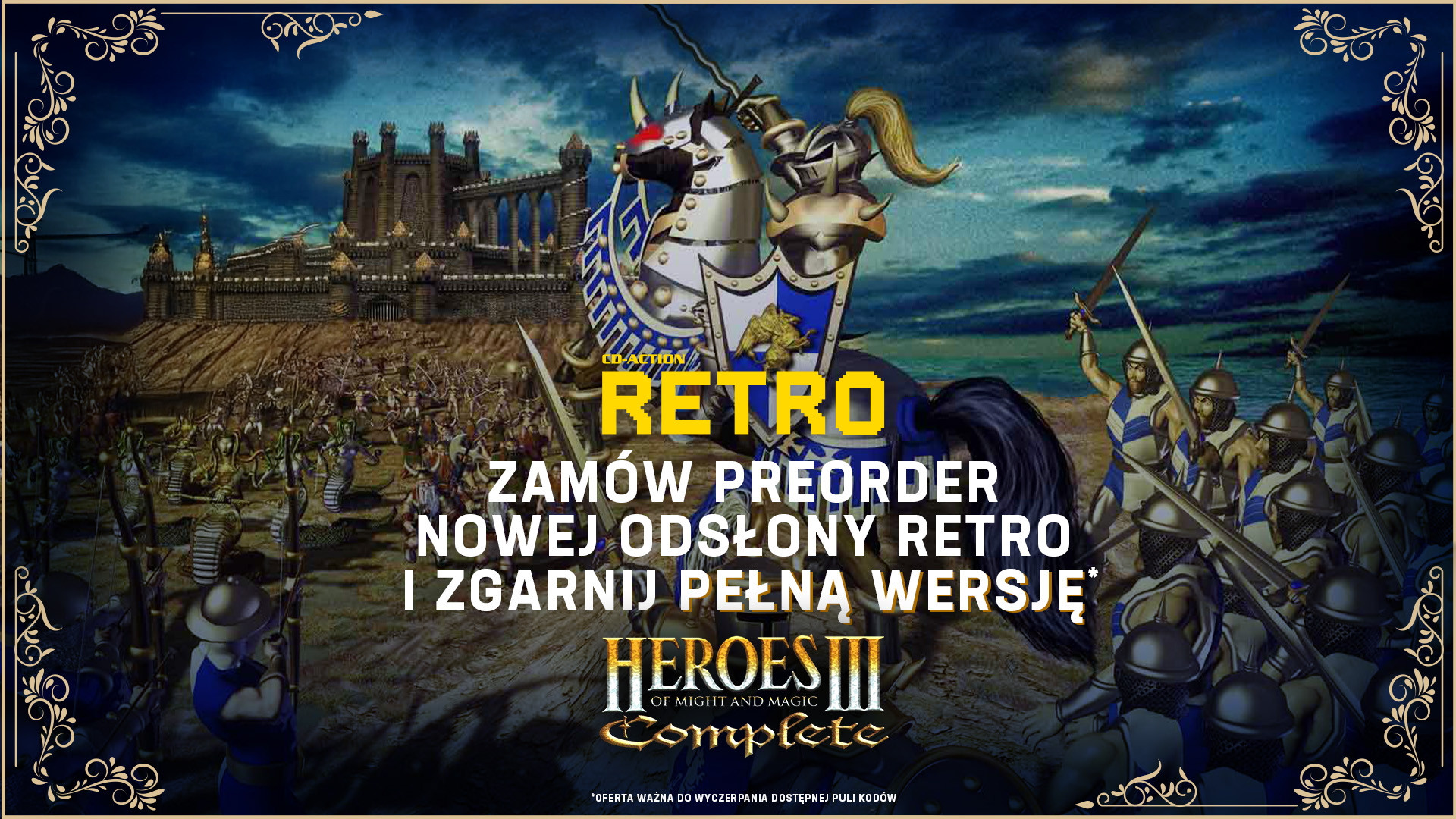 Zamów CD-Action Retro #9 i zgarnij Heroes 3 za darmo