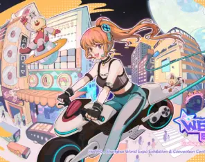 Dmuchane baseny, dziewczynki anime i wszędobylska AI – tak wyglądają targi growe w Chinach [RELACJA Z WEPLAY EXPO]