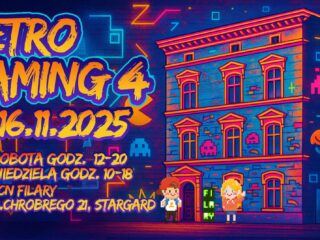RETRO GAMING w FILARACH 4. Zapraszamy na Festiwal Gier Komputerowych i Konsolowych z lat 80. i 90.