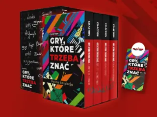 Ruszyła sprzedaż limitowanego czteroksięgu „Gier, które trzeba znać”. 500 egzemplarzy, eleganckie etui i magnetyczna zakładka 