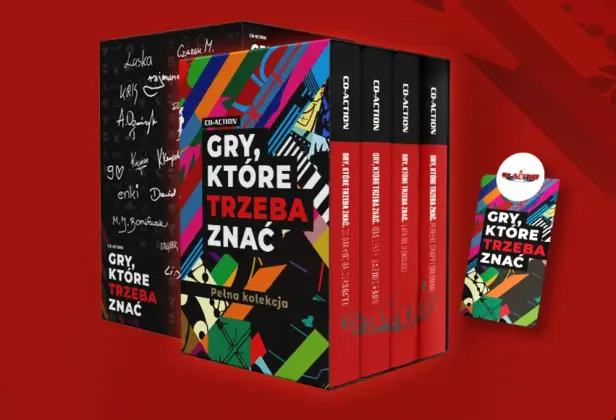 Ruszyła sprzedaż limitowanego czteroksięgu „Gier, które trzeba znać”. 500 egzemplarzy, eleganckie etui i magnetyczna zakładka 