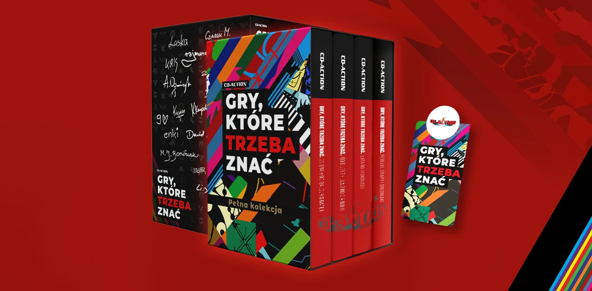 Ruszyła sprzedaż limitowanego czteroksięgu „Gier, które trzeba znać”. 500 egzemplarzy, eleganckie etui i magnetyczna zakładka 