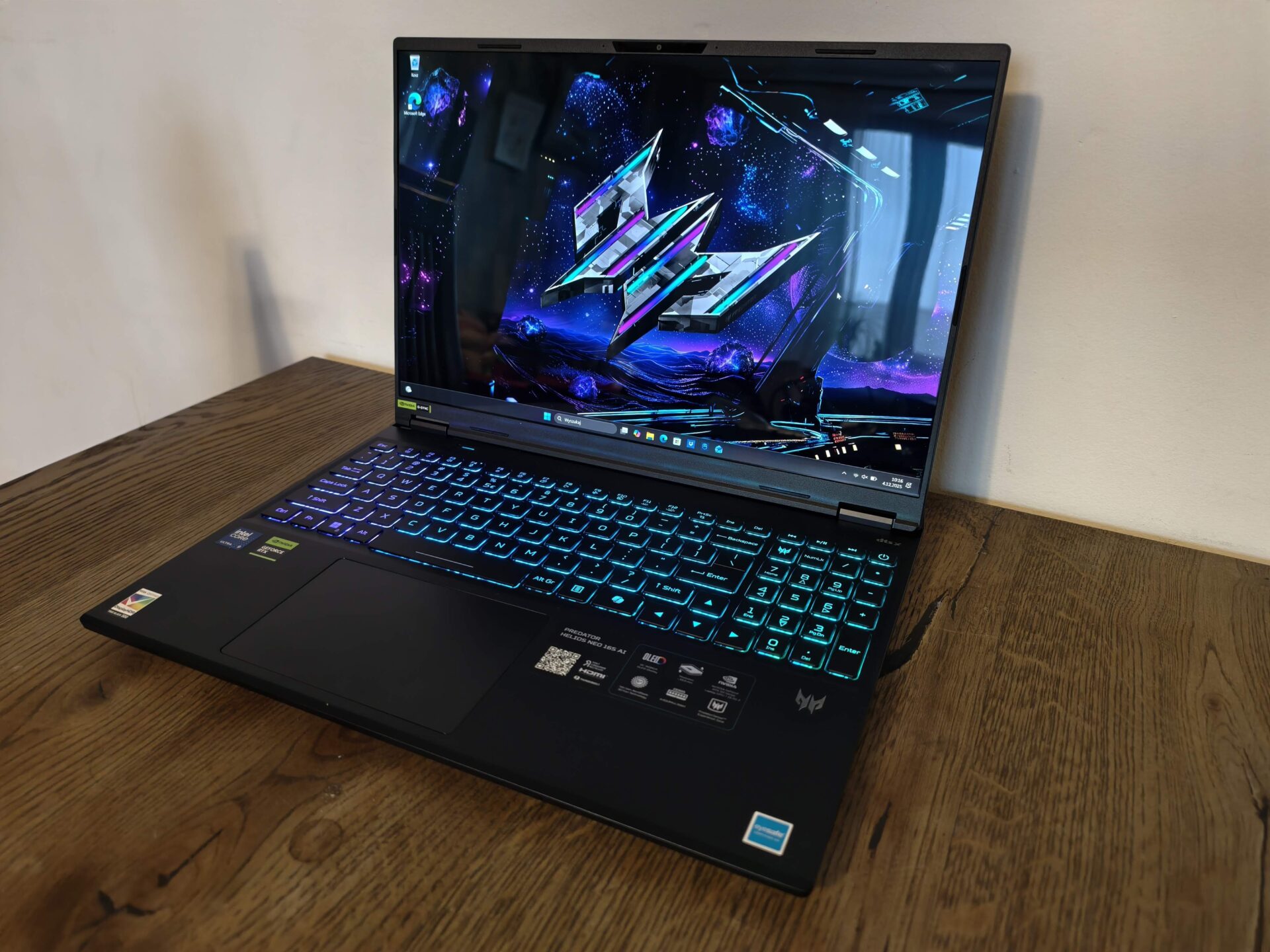 Predator Helios Neo 16S AI, czyli Święta z mocą GeForce RTX 50