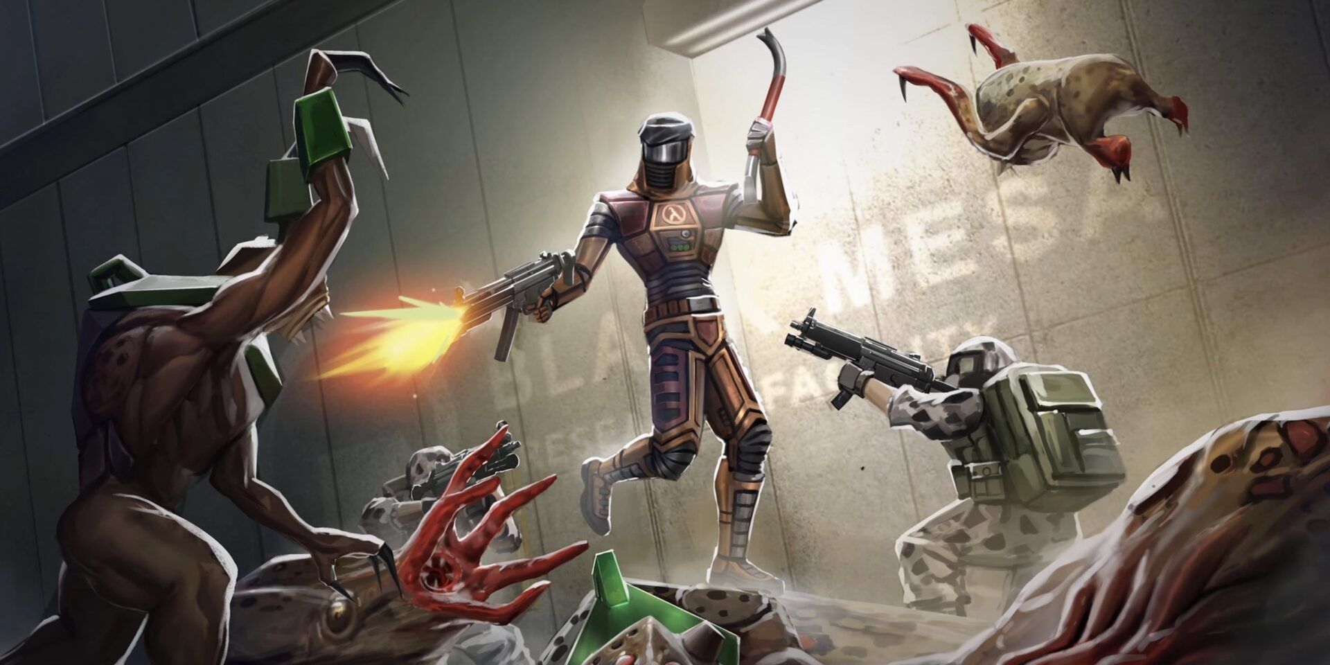 Sprawdźcie, jak wyglądałby pierwszy Half-Life, gdyby ukazał się parę lat wcześniej. Moderzy przerobili klasyka Valve na boomer shootera 