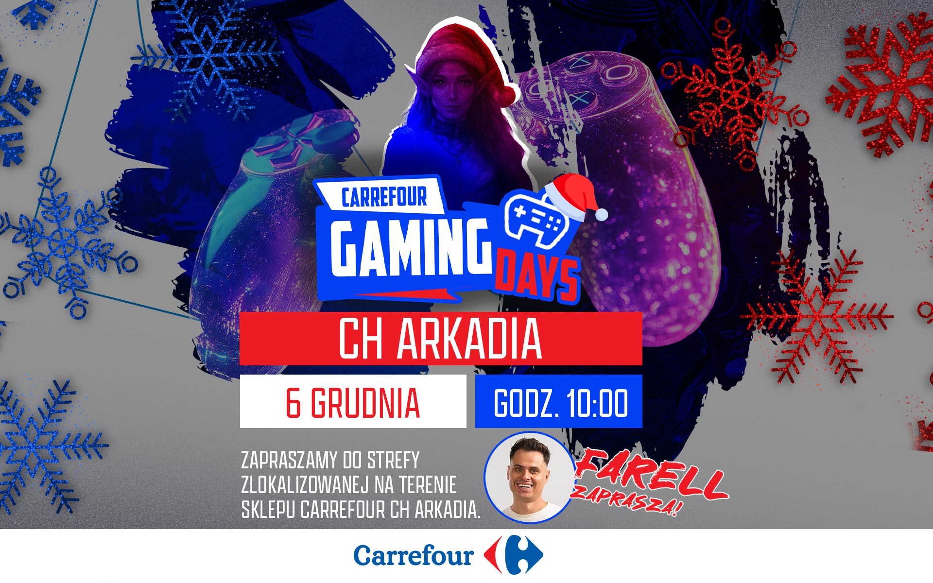 Carrefour Gaming Days w Warszawie już 6 grudnia