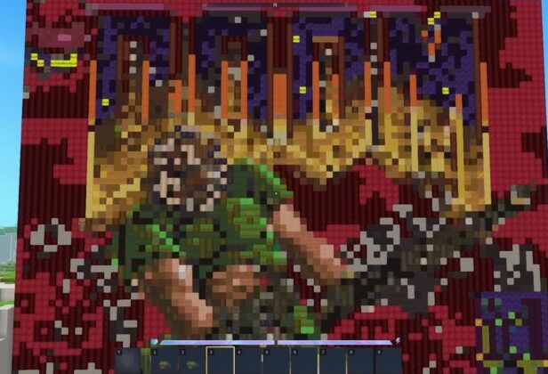 Doom uruchomiony w&nbsp;sandboksowej grze inspirowanej Minecraftem, która&nbsp;nawet jeszcze nie&nbsp;wyszła