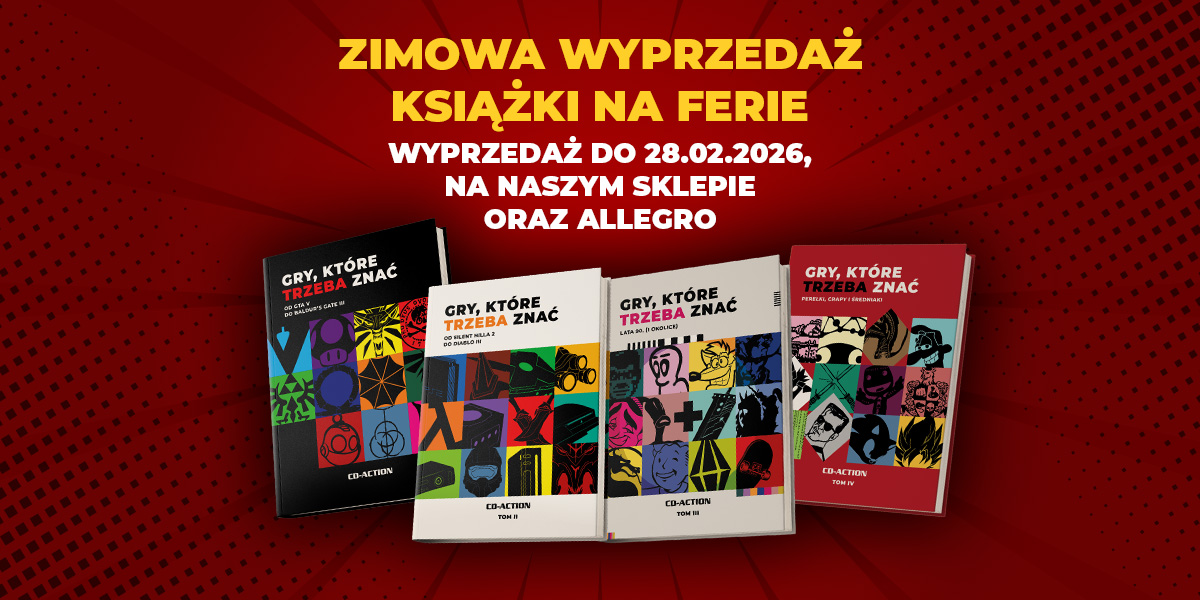 Książki z&nbsp;serii „Gry, które trzeba znać” jeszcze nigdy nie&nbsp;były tak&nbsp;tanie!