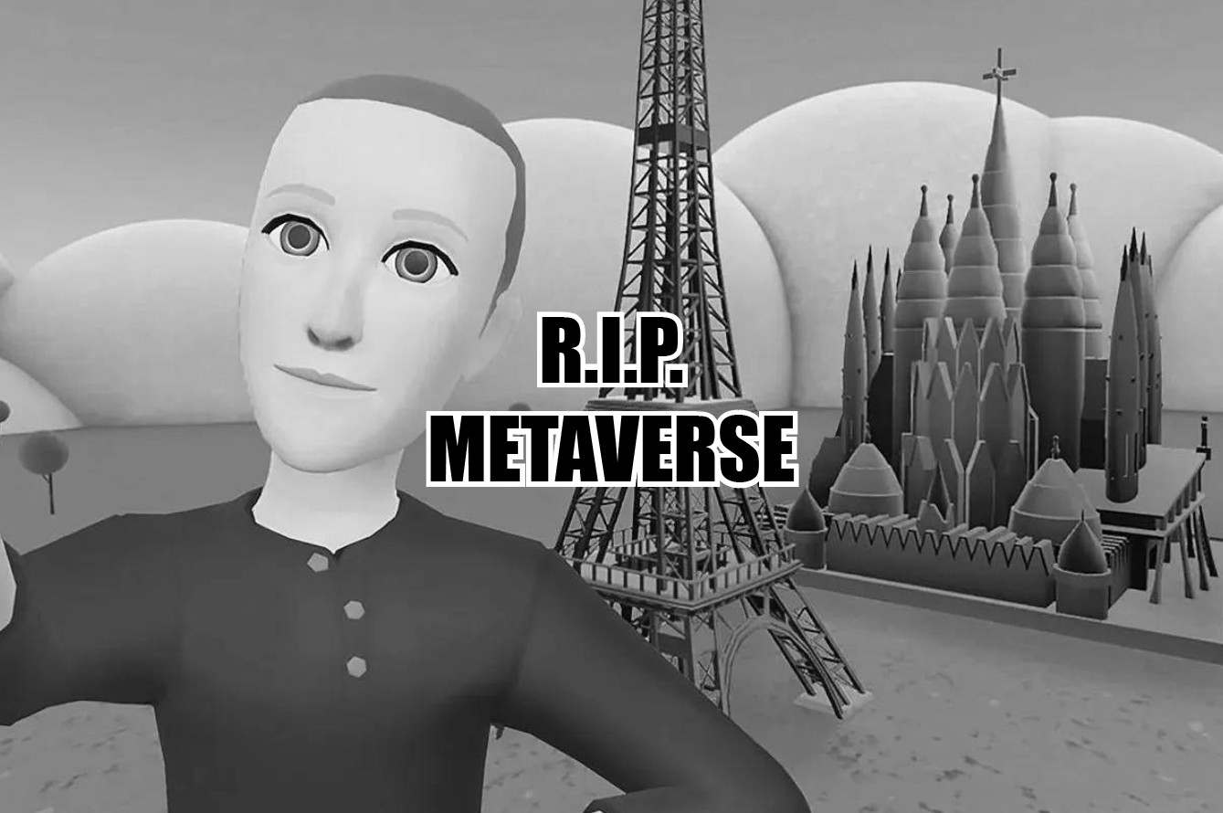 Metaverse – to&nbsp;koniec. Zuckerberg utopił miliardy w&nbsp;idiotycznej koncepcji VR [FELIETON]