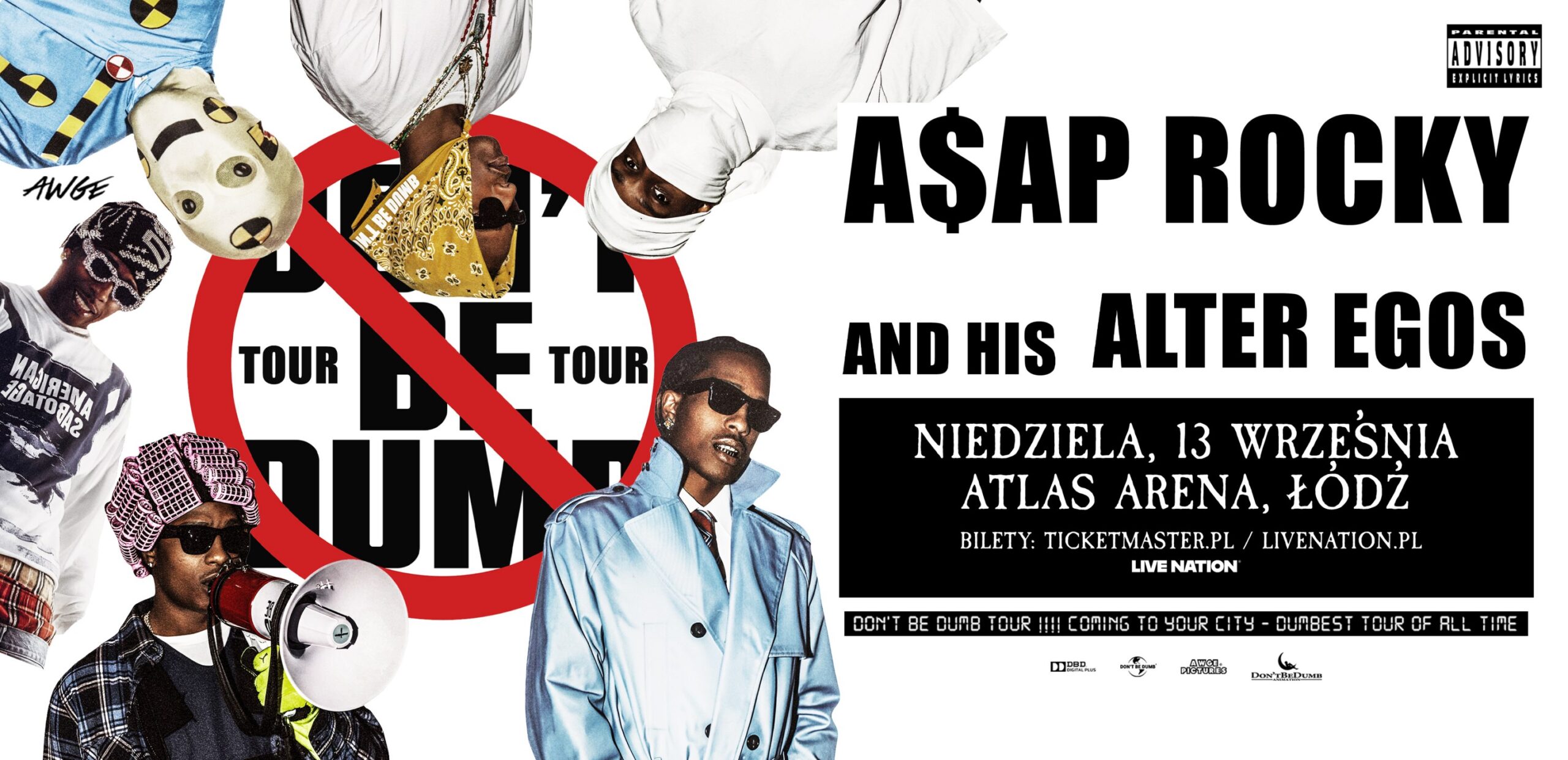 A$AP Rocky ogłasza światową trasę Don’t Be&nbsp;Dumb. Wystąpi w&nbsp;łódzkiej Atlas Arenie
