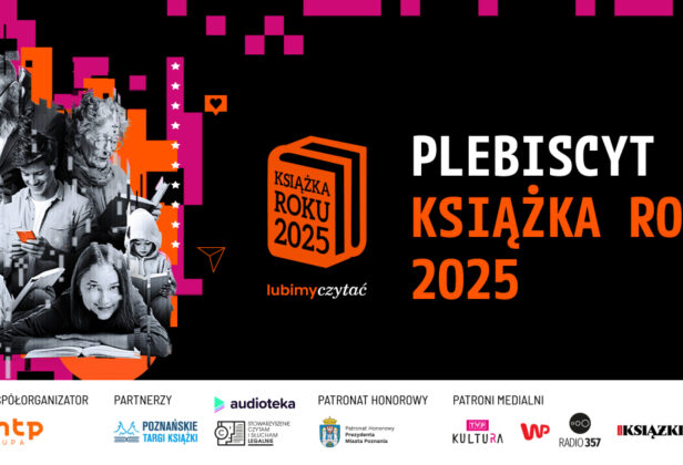 Ruszył Plebiscyt Książka Roku 2025 serwisu Lubimyczytać.pl. Czytelnicy wybiorą najlepsze książki i&nbsp;audiobooki minionego roku