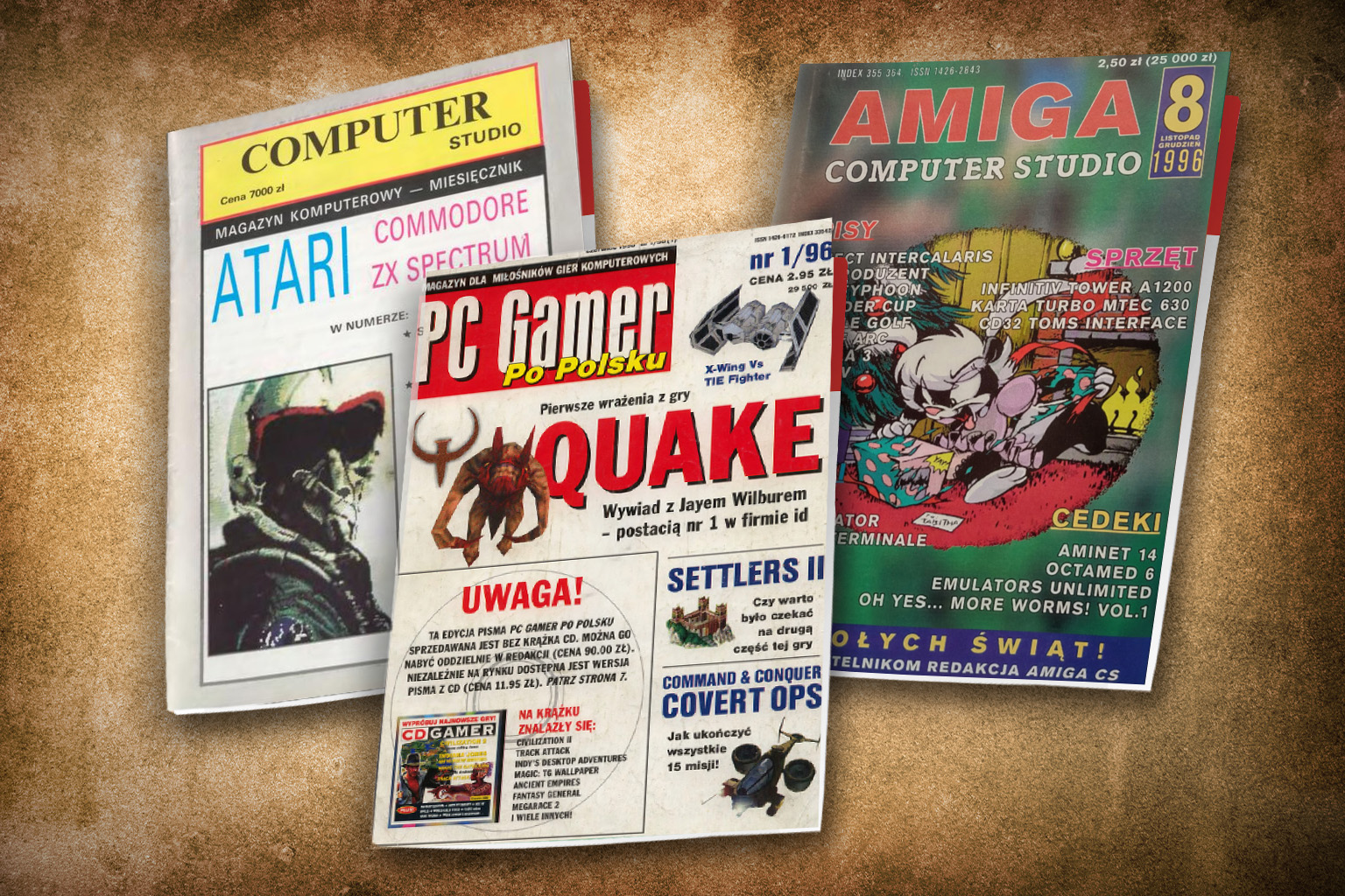 Wspominamy ZAPOMNIANE CZASOPISMA GROWE – Computer Studio, PC Gamer Po&nbsp;Polsku, Amiga Computer Studio [CZĘŚĆ 2]