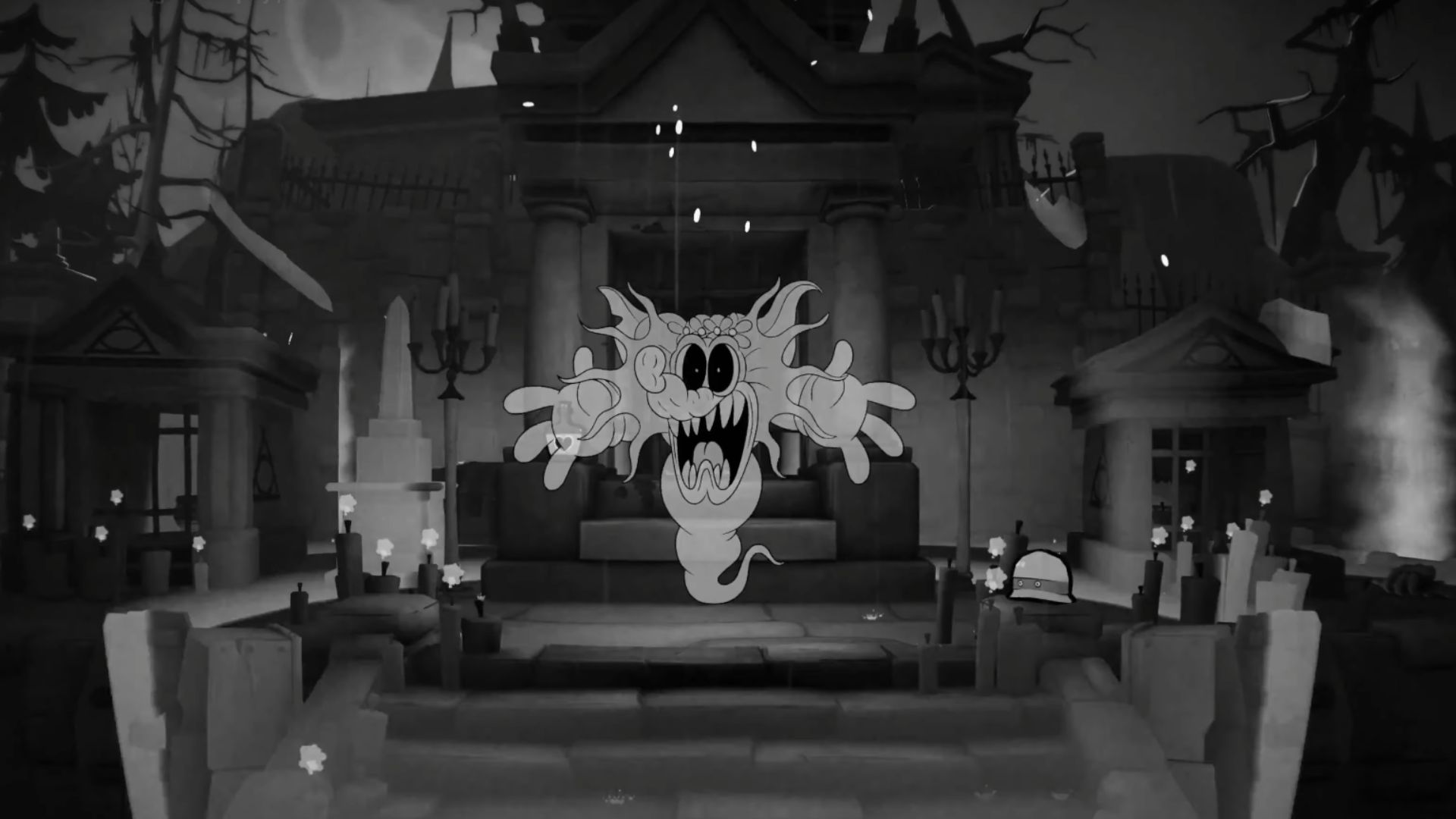 Tak&nbsp;wygląda walka z&nbsp;upiornym bossem w&nbsp;Mouse: P.I. For Hire. Polski boomer shooter na&nbsp;nowym gameplayu