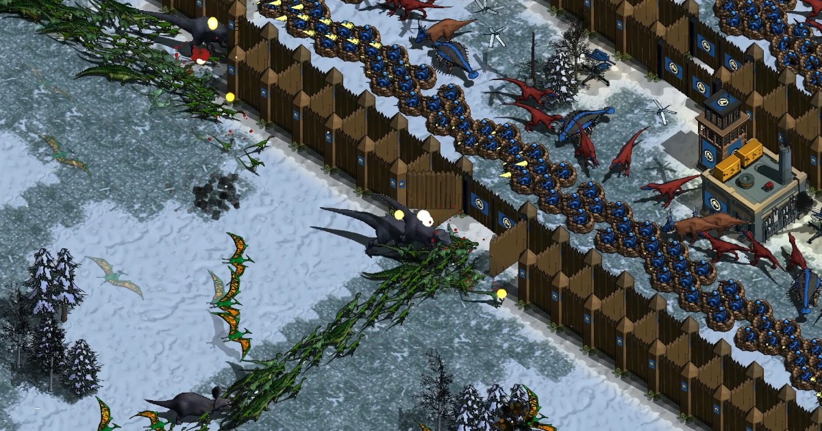 Starcraft z&nbsp;dinozaurami zamiast Zergów? Repterra to&nbsp;szalony RTS, który&nbsp;można już samemu testować