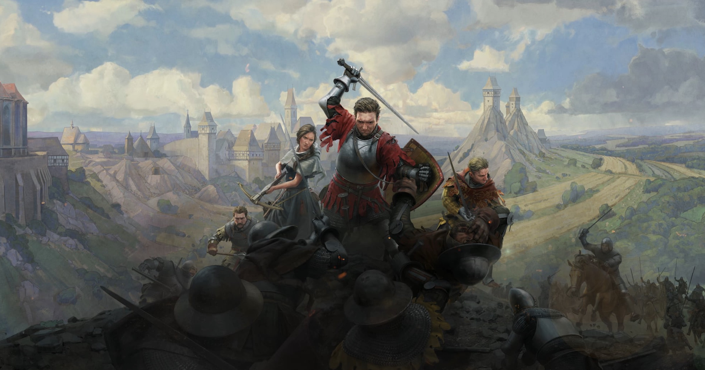 Kingdom Come: Deliverance 2 z&nbsp;urodzinowymi statystykami. Gracze przebyli tyle kilometrów, że&nbsp;wystarczyłoby na&nbsp;około siedem podróży z&nbsp;Ziemi do&nbsp;Słońca