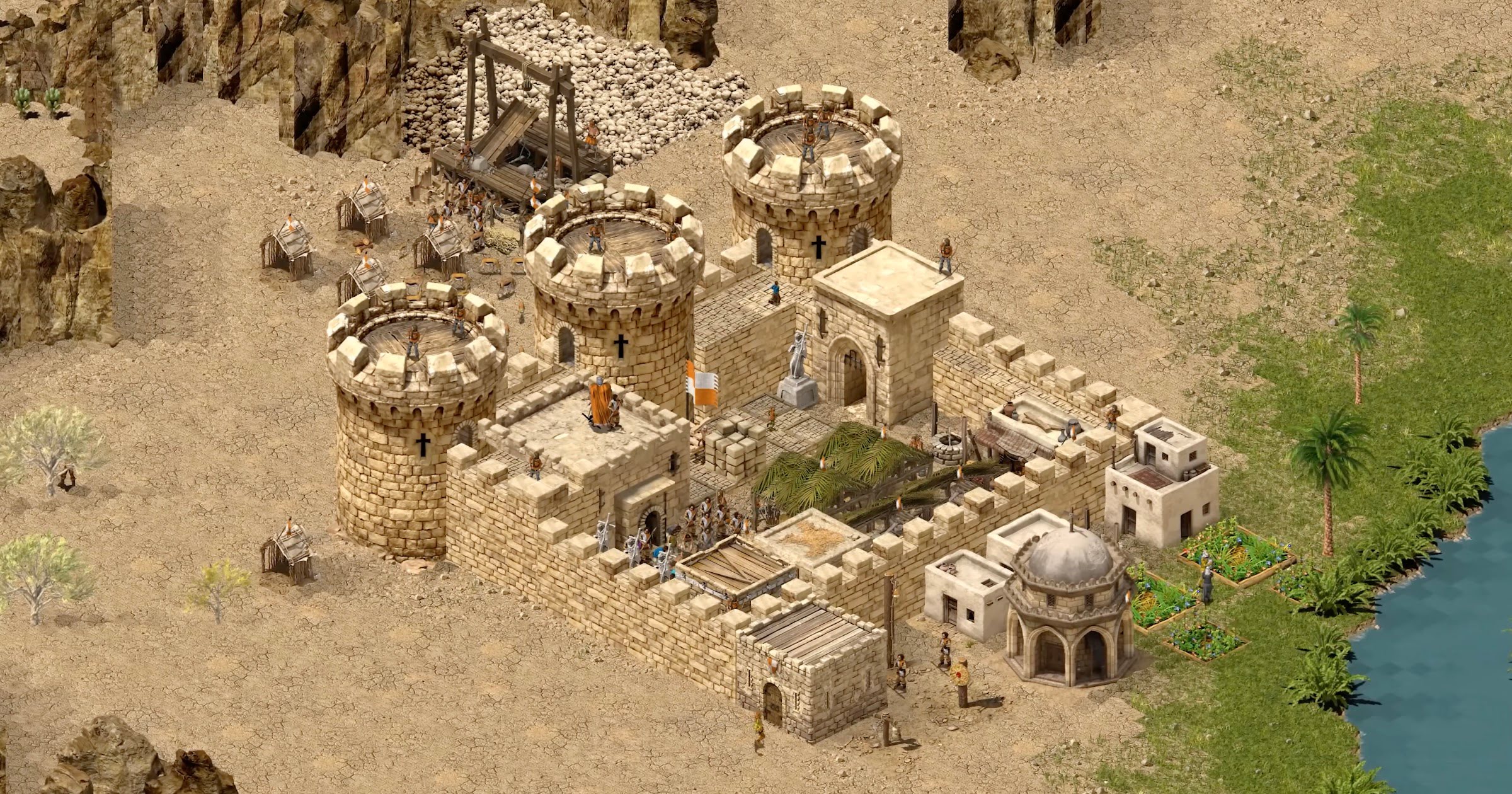 Twórz własnych władców! Twierdza Krzyżowiec: Edycja Ostateczna z&nbsp;dużą aktualizacją i&nbsp;nowym DLC