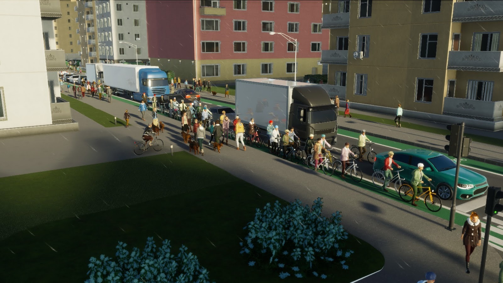 Zabrali rowery i&nbsp;poprawili umieranie. Oto nowe szczegóły nadchodzącego patcha do&nbsp;Cities: Skylines 2