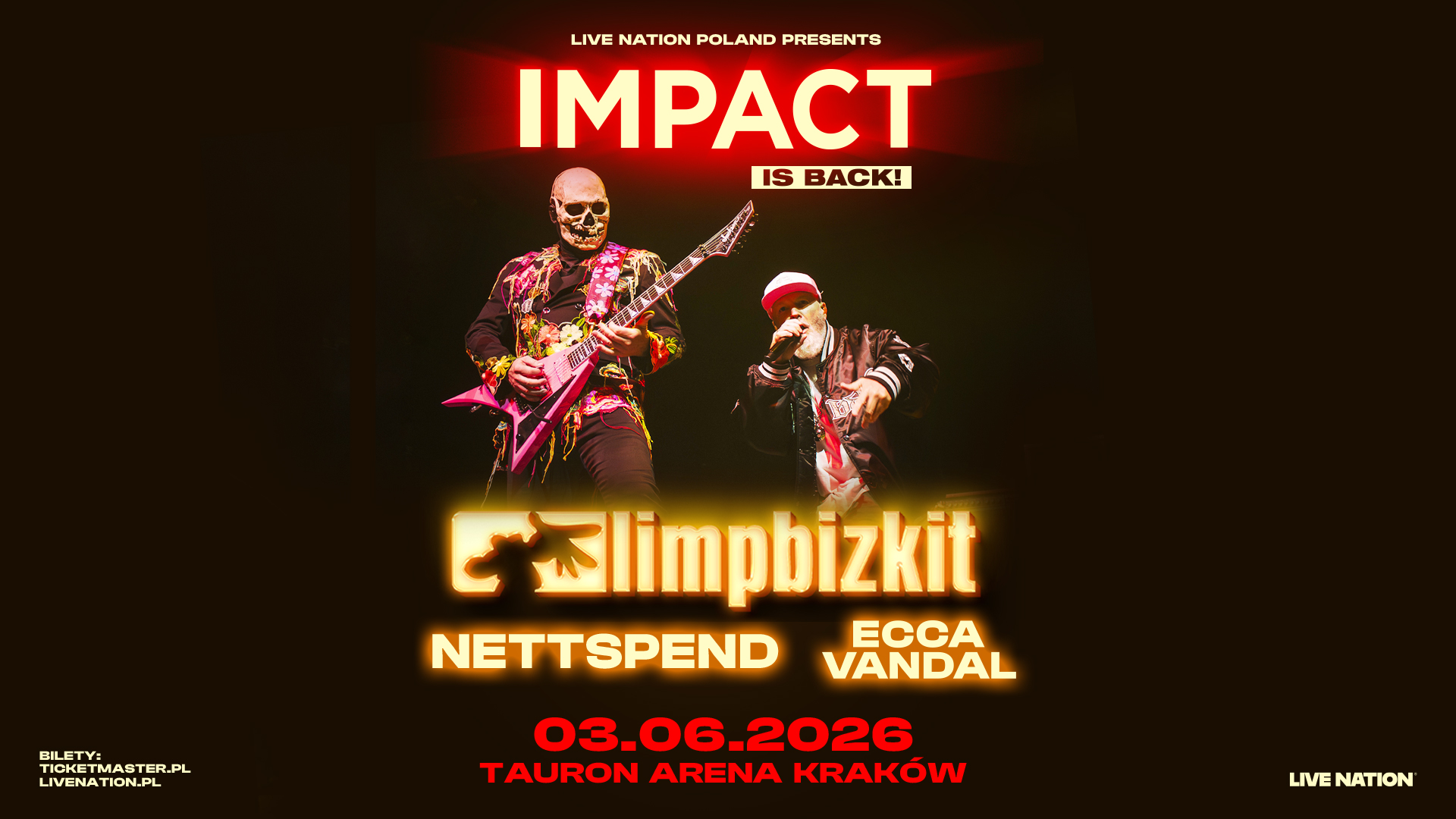 Impact powraca! Nettspend i&nbsp;Ecca Vandal dołączają do&nbsp;Limp Bizkit