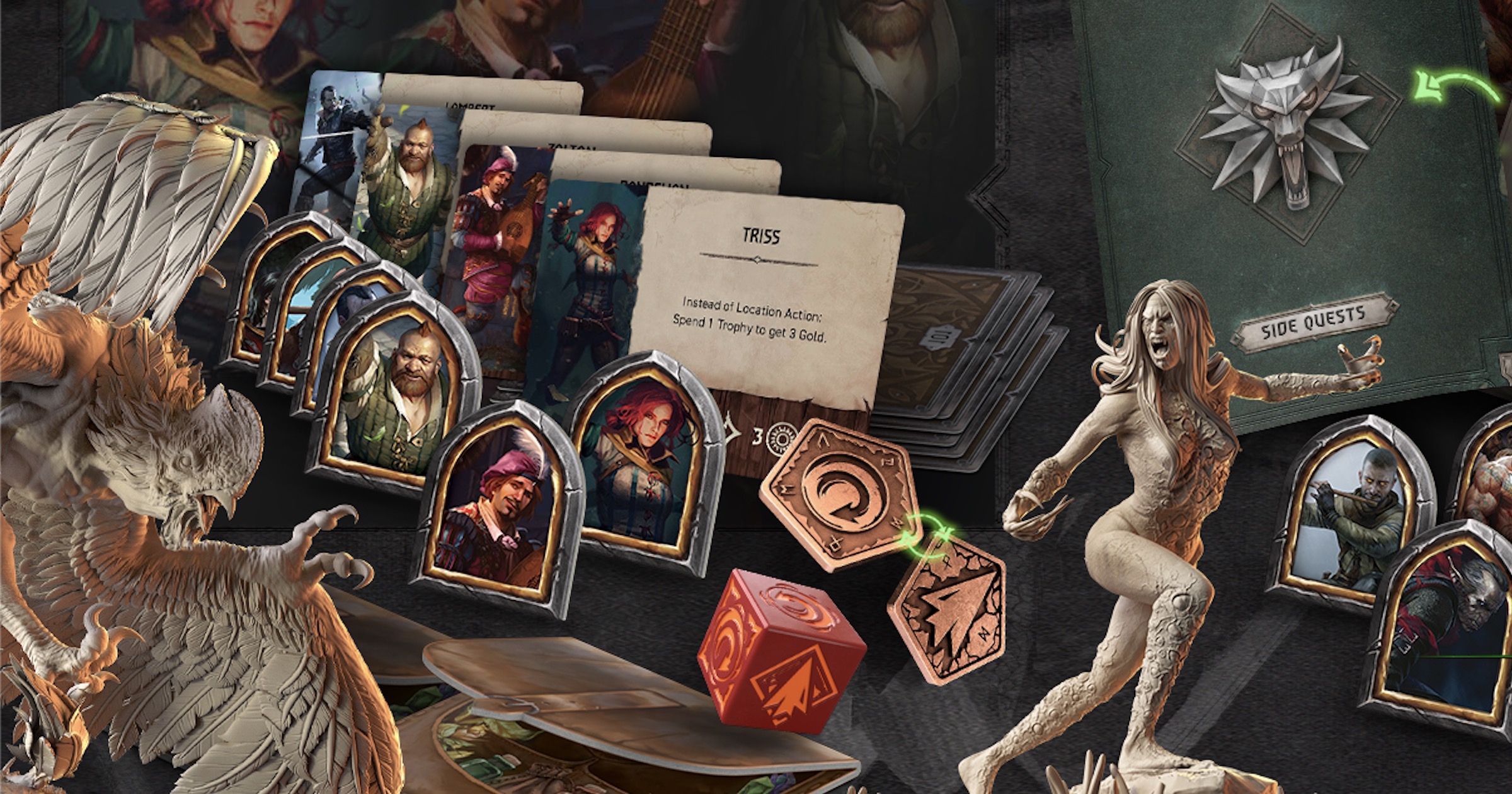 The Witcher: Legacy ponownie dostępne w&nbsp;przedsprzedaży. Wiedźmińska planszówka nadal cieszy się ogromnym zainteresowaniem