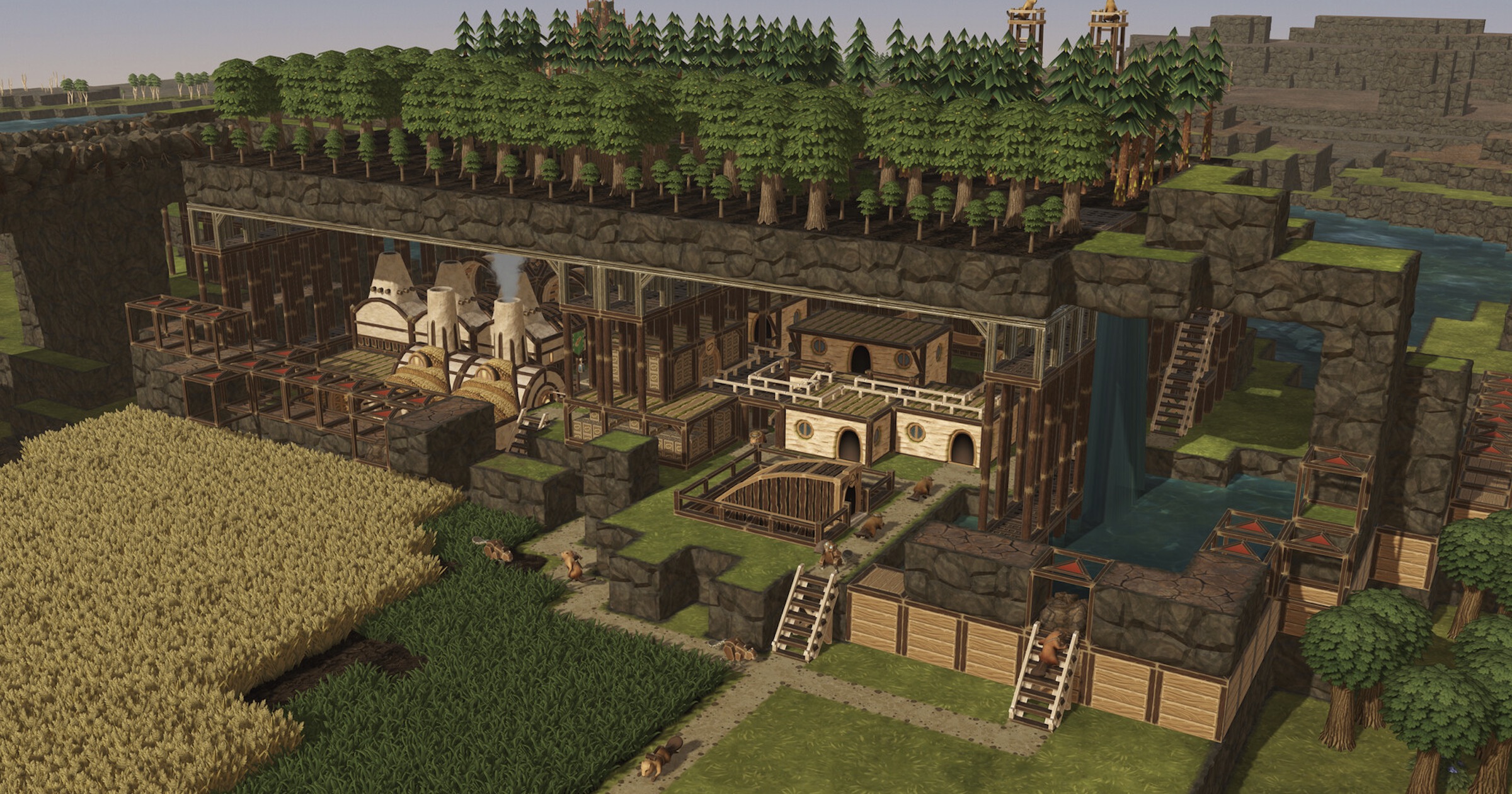 Timberborn otrzymał nowe funkcje na&nbsp;kilka dni przed&nbsp;opuszczeniem wczesnego dostępu. Bobry będą bardziej samodzielne