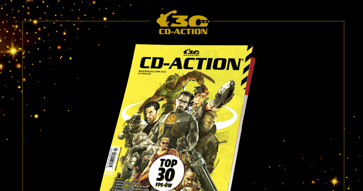 CD-Action 02/2026 już w&nbsp;sprzedaży! Sprawdź zawartość numeru