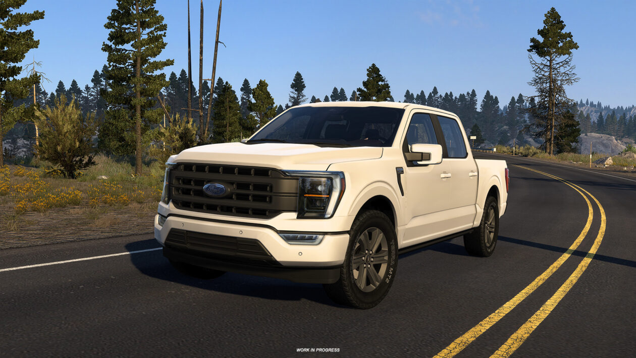 American Truck Simulator - Road Trip: Ford Car Pack