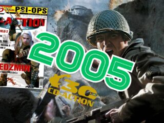 Pierwsza okładka CD-Action z&nbsp;wiedźminem, wielka obniżka cen magazynu i&nbsp;najlepsza drugowojenna strzelanka w&nbsp;historii. Przypominamy najważniejsze wydarzenia z&nbsp;2005 roku [30 LAT CDA]