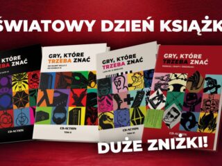Książki „Gry, które trzeba znać” teraz znacznie taniej! Skorzystaj z&nbsp;promocji na&nbsp;Światowy Dzień Książki
