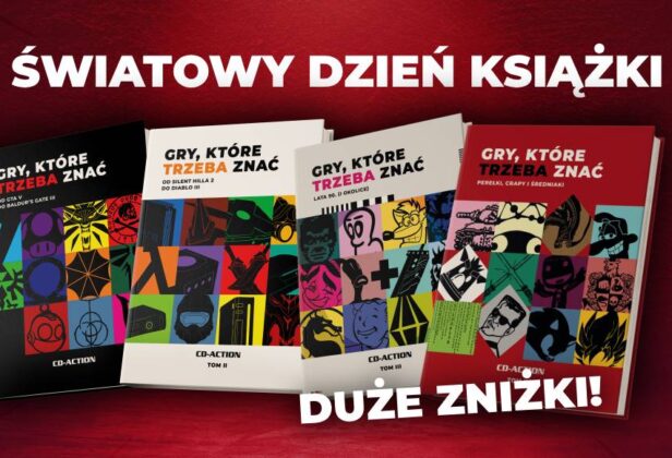 Książki „Gry, które trzeba znać” teraz znacznie taniej! Skorzystaj z&nbsp;promocji na&nbsp;Światowy Dzień Książki