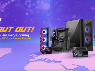 MSI nagradza swoich użytkowników. Podziel się opinią i&nbsp;zgarnij nawet 150 euro na&nbsp;gry