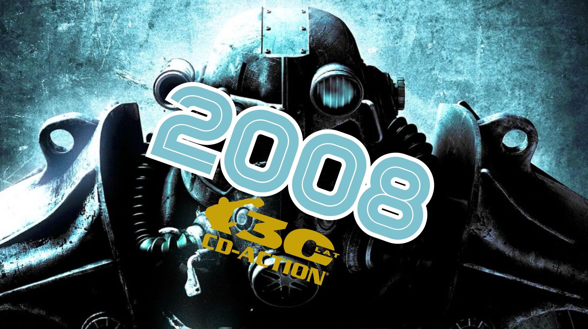 Maszynka do&nbsp;golenia w&nbsp;CD-Action, rewolucja 3D w&nbsp;Falloucie i&nbsp;cały świat w&nbsp;kryzysie. Przypominamy najważniejsze wydarzenia 2008 roku [30 LAT CDA]