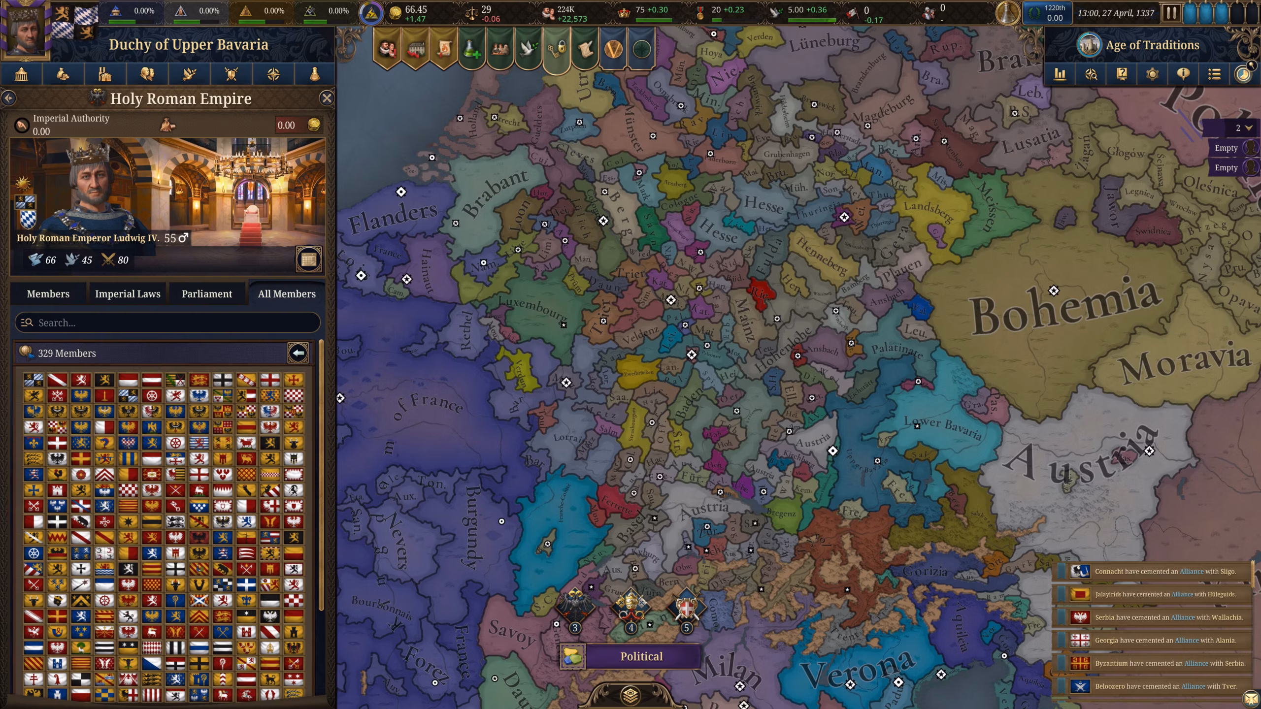 Europa Universalis 5 otrzymała największą aktualizację w historii. Fanów czekają zmiany w gospodarce, rozbudowa krajów bałkańskich i nie tylko