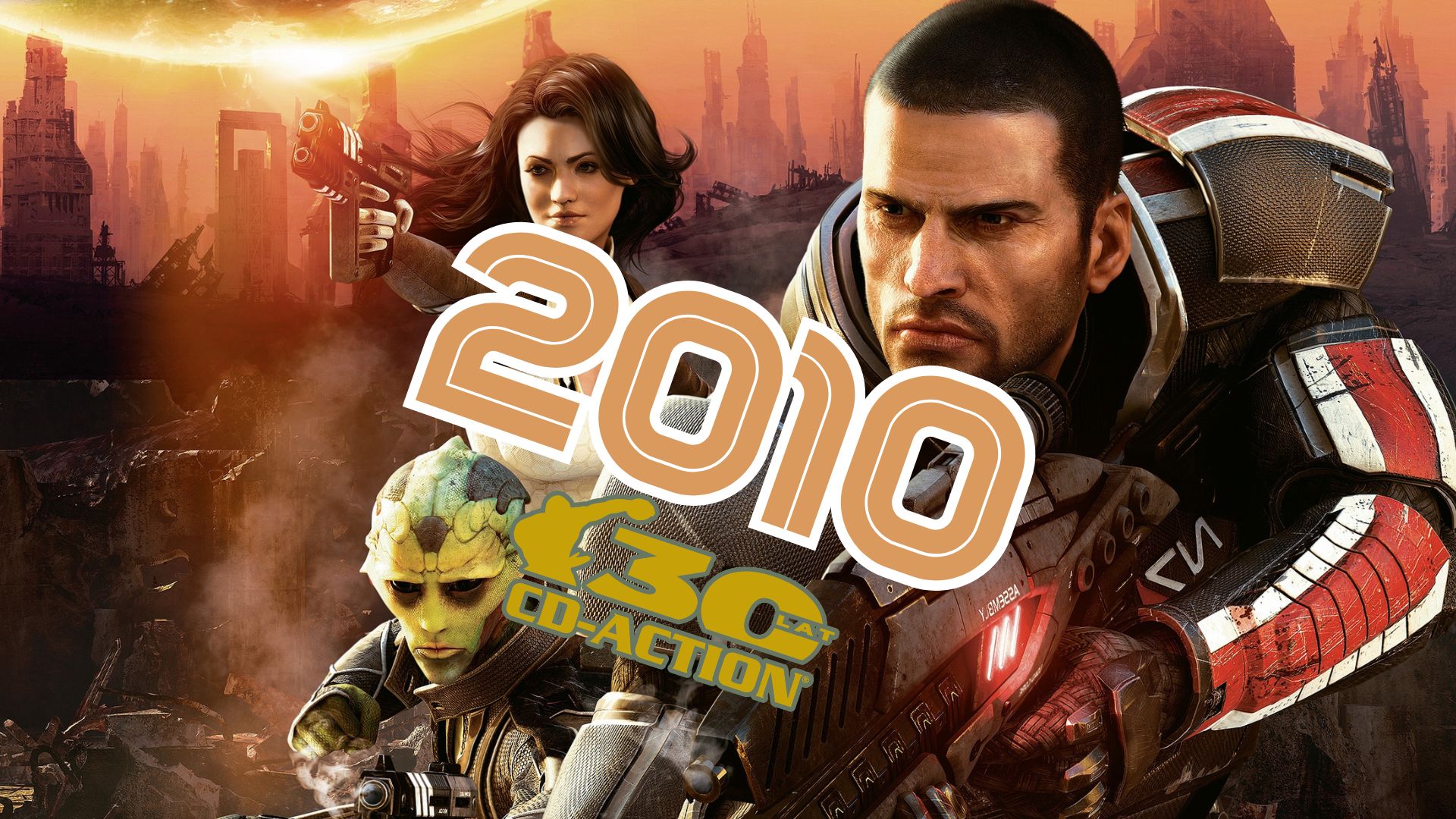 CD-Action otwiera się na&nbsp;konsole, rozpoczyna się mundial w&nbsp;RPA i&nbsp;premieruje Mass Effect 2. Wspominamy najważniejsze wydarzenia z&nbsp;2010 roku [30 LAT CDA]