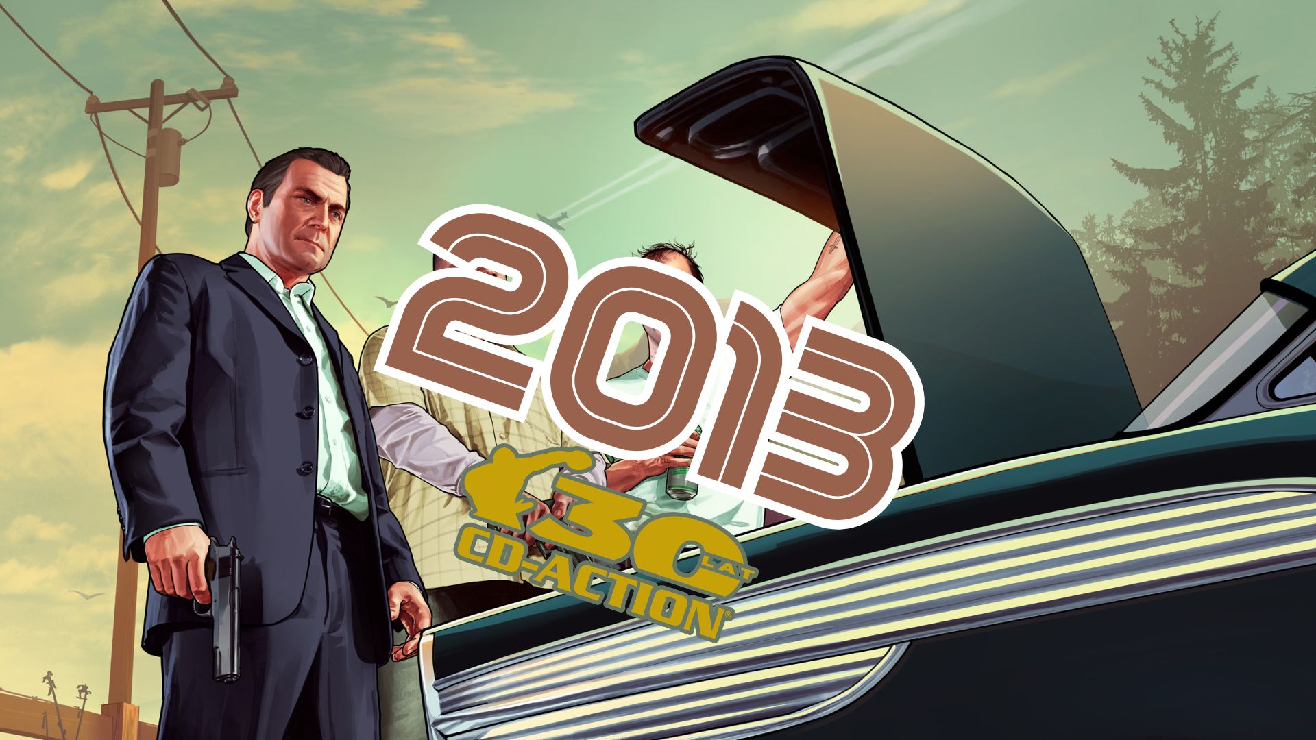 Meteoryt trafia na&nbsp;Ziemię, podobnie jak GTA 5. Przypominamy najważniejsze wydarzenia z 2013 roku [30 LAT CDA]