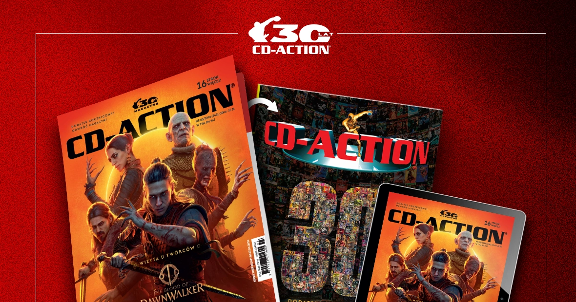 CD-Action 03/2026 (wydanie rocznicowe) już w&nbsp;sprzedaży! Sprawdź zawartość numeru