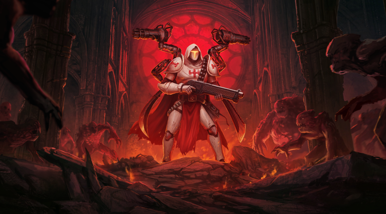 Arms of God to&nbsp;polski miks Diablo, Dooma i&nbsp;Vampire Survivors. 4 lata pracy solo developera nie&nbsp;poszły na&nbsp;marne [RECENZJA WCZESNEGO DOSTĘPU]