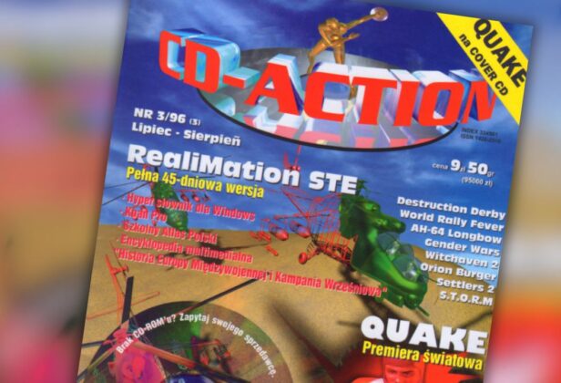 Moja pierwsza recenzja dla CD-Action, pierwsza recenzja Mac Abry i&nbsp;pierwsza zapowiedź Smugglera. Sprawdzamy trzeci numer CDA w historii (02/1996)