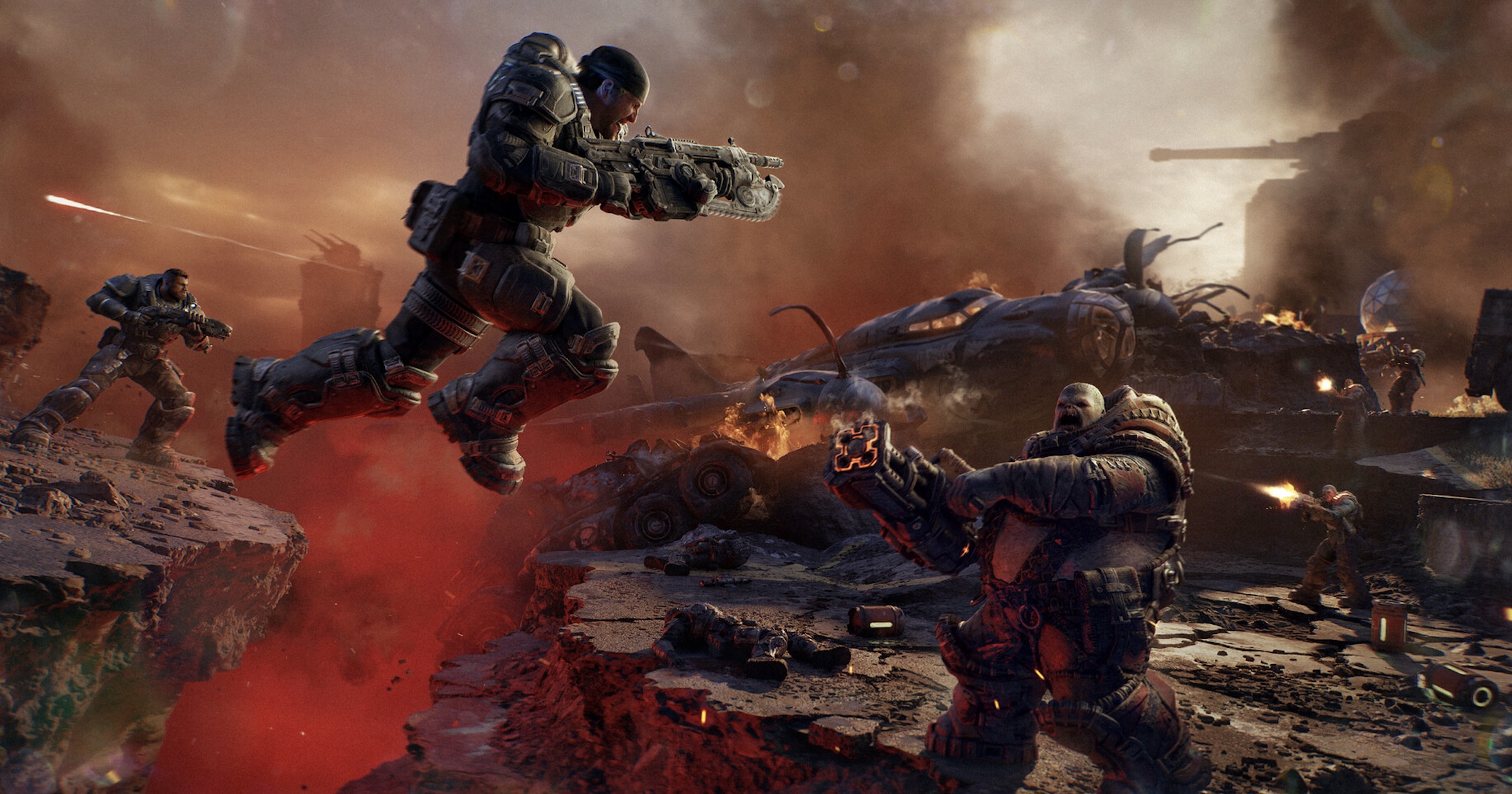 Dynamiczny multiplayer i&nbsp;Metallica na&nbsp;najnowszym zwiastunie Gears of War: E-Day. Microsoft ujawnił szczegóły trybów wieloosobowych