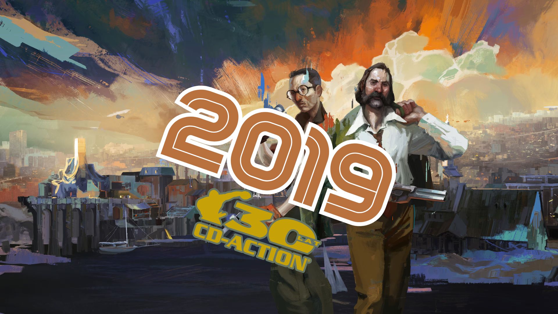 „Wiedźmin” Netfliksa daje nadzieję premierą, „Gra o&nbsp;tron” rozczarowuje finałem, a&nbsp;Disco Elysium zachwyca graczy. Przypominamy najważniejsze wydarzenia z 2019 roku [30 LAT CDA]