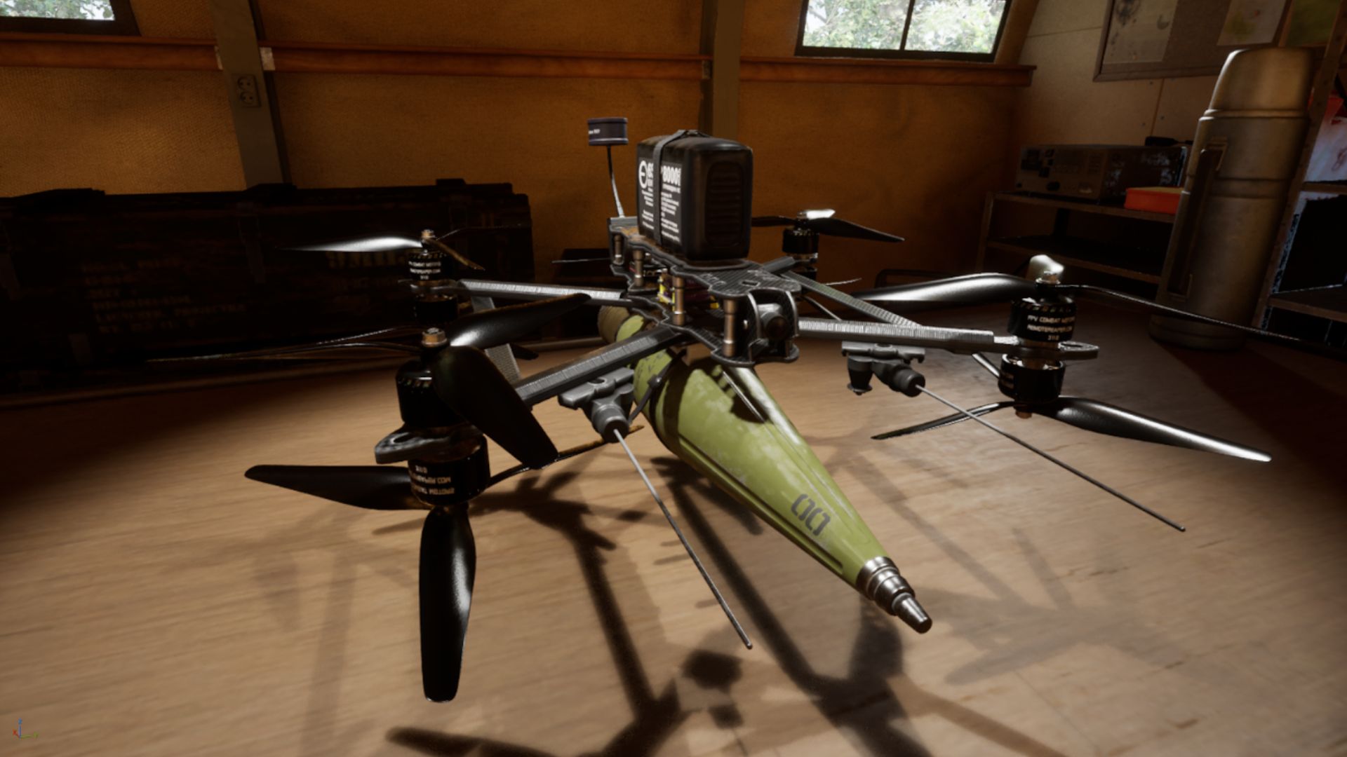 Kolejny ukraiński symulator dronów bojowych nadlatuje na&nbsp;Steama. Remote Reaper: FPV Combat Drone Simulator z&nbsp;datą premiery