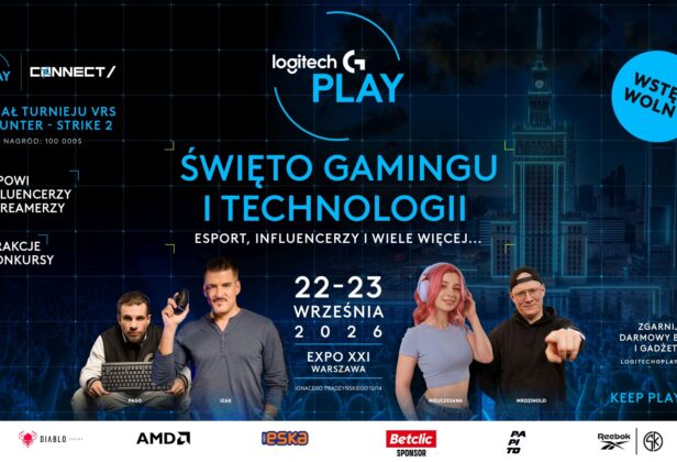 Ponad 250 000 zł w&nbsp;nagrodach i&nbsp;wielkie finały Logitech G PLAY Connect