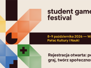 Warszawa światową stolicą młodych twórców gier. Już 8 i&nbsp;9 października w&nbsp;PKiN odbędzie się Student Games Festival