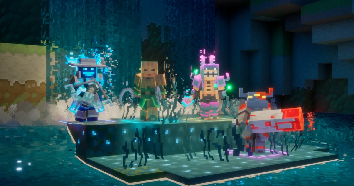 Minecraft Dungeons 2 dość chłodno przyjęte przez&nbsp;graczy. Sequel „kwadratowego Diablo” podzielił fanów gatunku