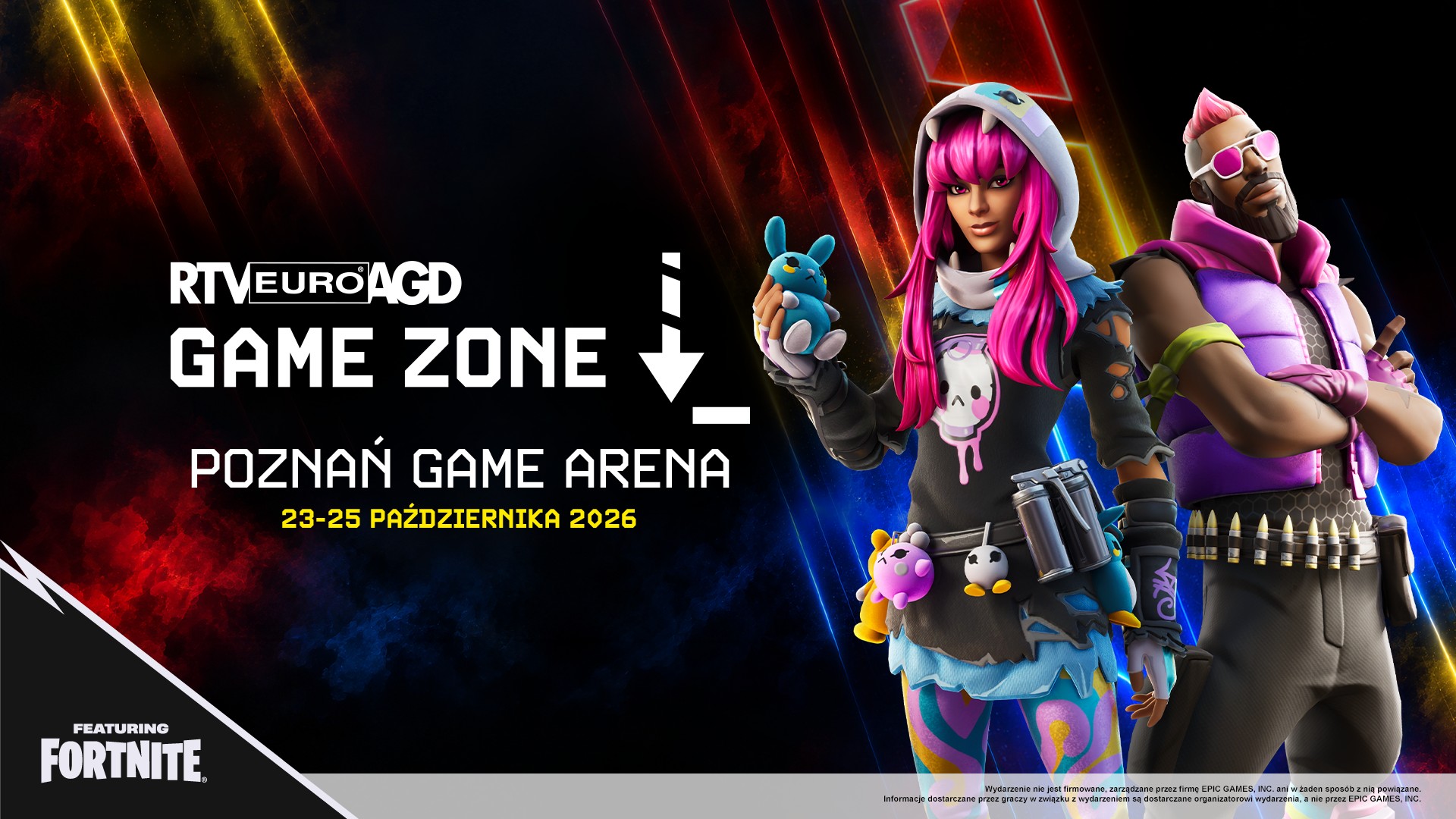 Fortnite wraca na LAN. RTV EURO AGD Game Zone na PGA z pulą 130 tys. zł